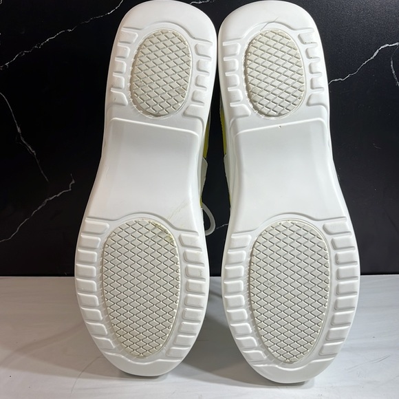 Unbranded Men’s Sneaker White/Yellow sz 9 - Picture 7 of 8